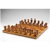 Image 1 : Mid Century Modern - Wood chess set