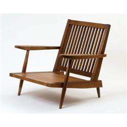 George Nakashima - Cushion chair with arms