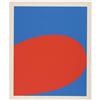 Image 1 : Ellsworth Kelly - "Red/Blue" (from "Ten works