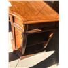 Image 3 : Vintage office wood desk with rolling chair