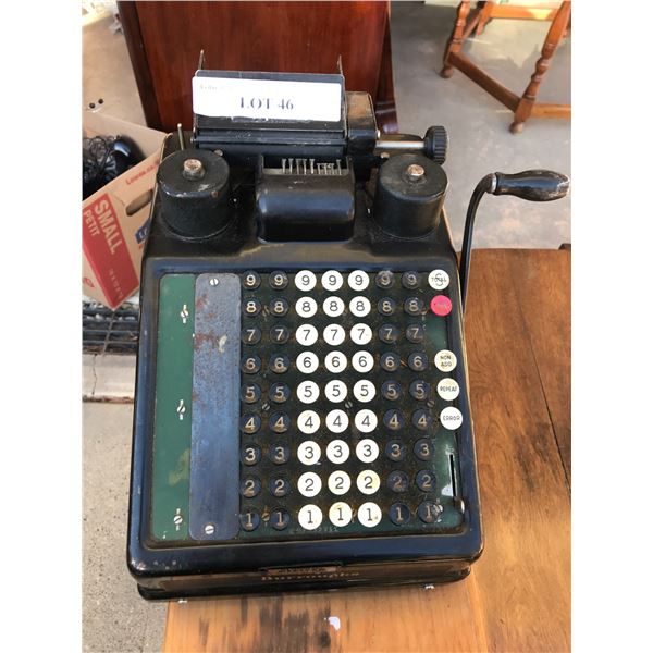 Burroughs adding machine