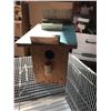 Image 3 : Bird cage, bird houses/feeders (x2)