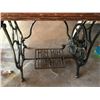 Image 4 : Reliance antique sewing machine with cabinet (made in USA)