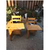 Image 1 : Vintage children's school desks (x2)