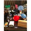 Image 1 : Bread holder (wood), rice cooker, kitchen composter, wood tray, chicken roaster, salt & pepper shake