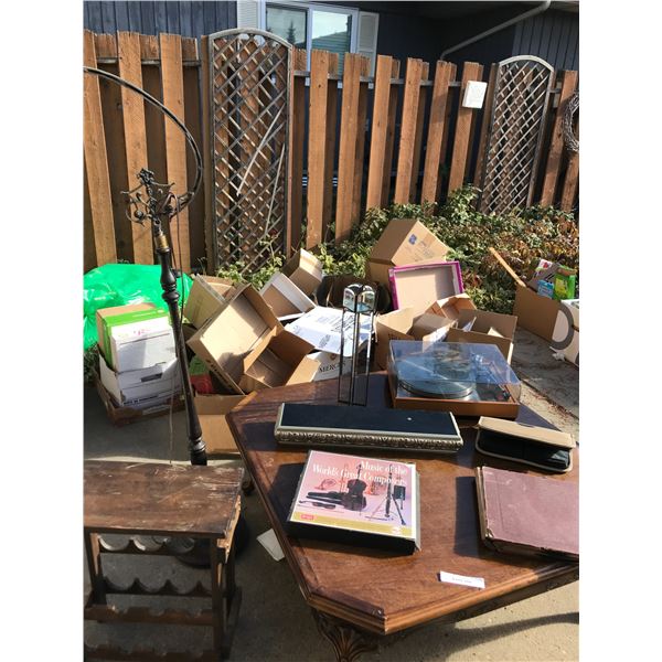 "Music of the World's Greatest Composers" LP collection, asst Victor/RCA records, CD case, ornate sh