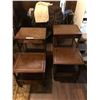 Image 1 : 3 Wood side tables & drawers