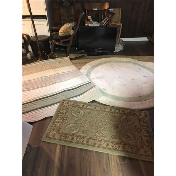 3 Large Carpets
