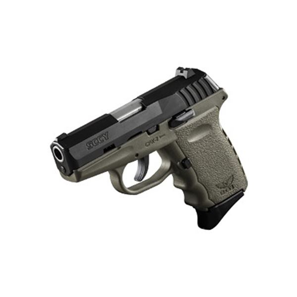 SCCY CPX-2 9MM 3.1 10RD BLK/FDE BLEM