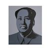 Image 1 : Andy Warhol "Mao Grey" Silk Screen Print from Sunday B Morning.