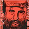 Image 2 : Steve Kaufman (1960-2010) "Fidel Castro" Limited Edition Hand Pulled Silkscreen on Canvas, Numbered 