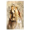 Image 1 : Lena Sotskova, "Past & Present" Hand Signed, Artist Embellished Limited Edition Giclee on Canvas wit