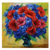 Image 1 : Yana Korobov, Original Acrylic Painting on Canvas, Hand Signed with Letter Authenticity.
