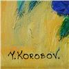 Image 2 : Yana Korobov, Original Acrylic Painting on Canvas, Hand Signed with Letter Authenticity.