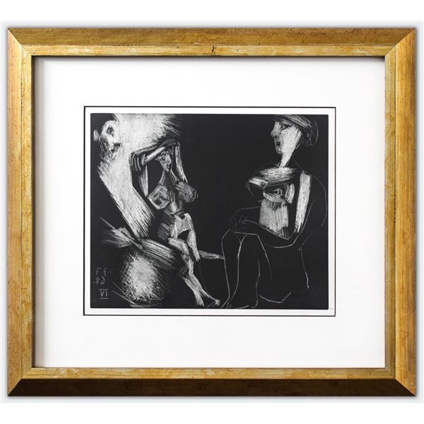 Pablo Picasso- Offset Lithograph "From The 347 Series"