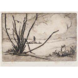 Mabel F. Karl, Etching