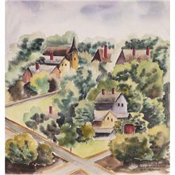 Sister Buening, Watercolor