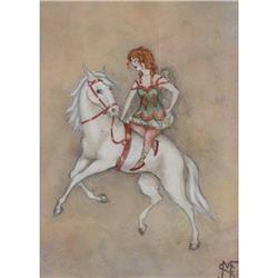 Mabel F. Karl, Gouache