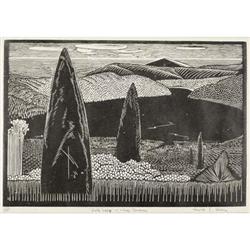 Harold E. Keeler, Lithograph