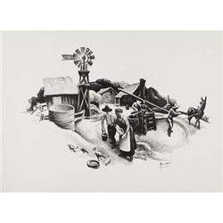 Thomas Hart Benton, Lithograph