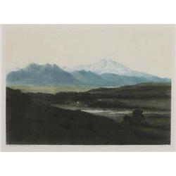 George E. Burr, Colored Etching