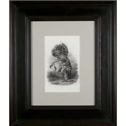 Karl Bodmer Steel Engraving