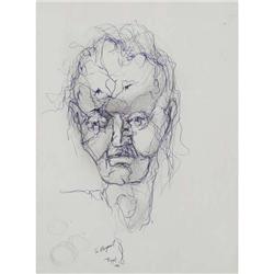 Charles R. Bunnell, Pen/Graphite