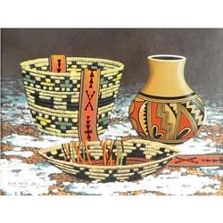 Guy Nez Jr., Oil on Board