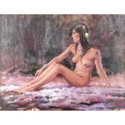 Jim Abeita, Oil on Canvas