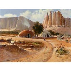 Bill Shaddix, Oil on Board