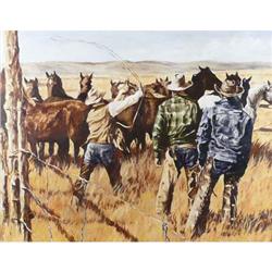 Suzi M. Mather, Oil on Board