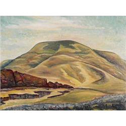 Nellie A. Knopf, Oil on Board