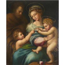 Raphael, Oil on Board