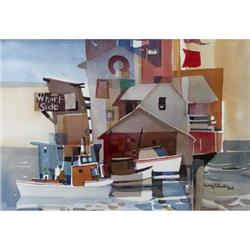 Morris J. Sherdin, Watercolor