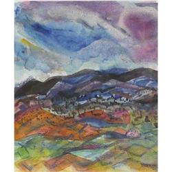 Emil J. Bisttram, Watercolor