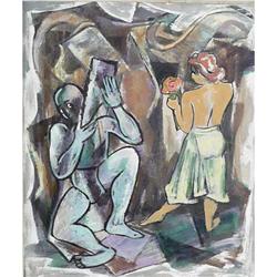 Paul K. Smith, Oil on Board