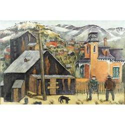 George Biddle, Oil on Canvas