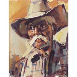 Gary Schildt, Oil on Board