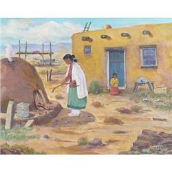 Chester Wills, Oil on Canvas