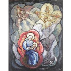 Richard K. Ayer, Oil on Board