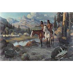 Ron Crooks, Oil on Board