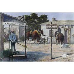 Bud Breen, Oil on Canvas