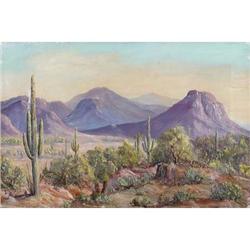 SW Landscape, Oil on Canvas