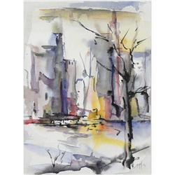 Charles R. Bunnell, Watercolor