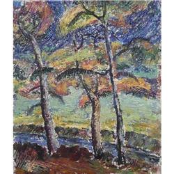 Tabor Utley, Oil on Board