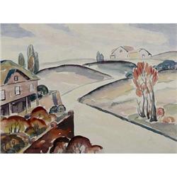 Tabor Utley, Watercolor