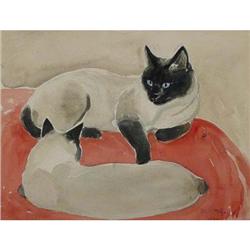 Ila Mae McAfee, Watercolor