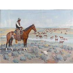 Benjamin D. Titsworth, Oil on Canvas Board