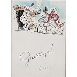 Walt Kuhn, Watercolor/Litho