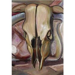 John E. Thompson, Oil on Board